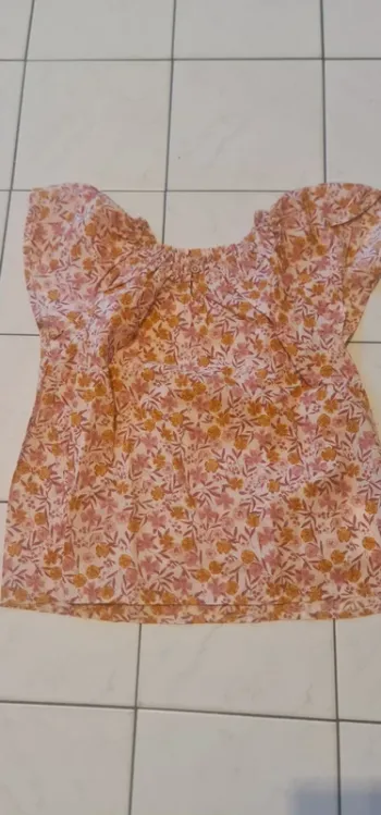 Blouse fleurie