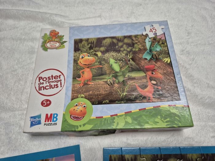 Puzzle complet 45 pièces dinosaures - photo numéro 2