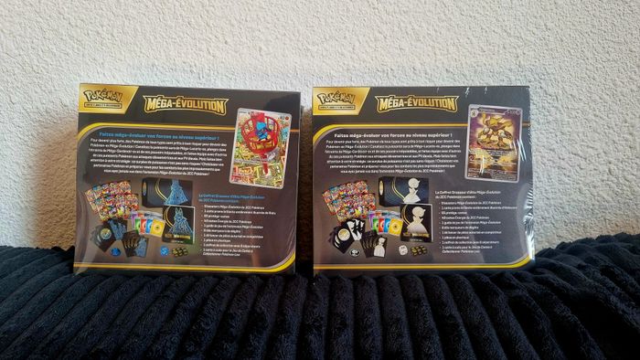 ETB Pokémon Méga Évolution – Méga Lucario & Méga Gardevoir PACK - photo numéro 2
