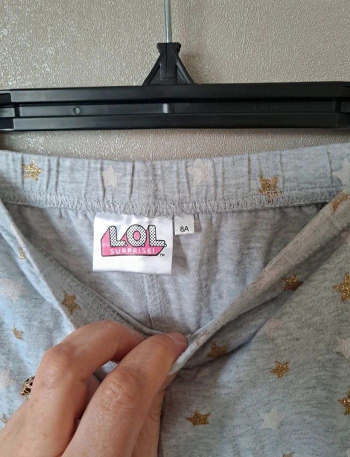 Joli pyjama fille 2 pièces en coton et pilou pilou taille 8 ans Lol surprise - photo numéro 7