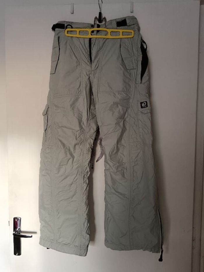 Pantalon de ski gris clair mixte