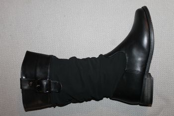 bottes noires souples 32
