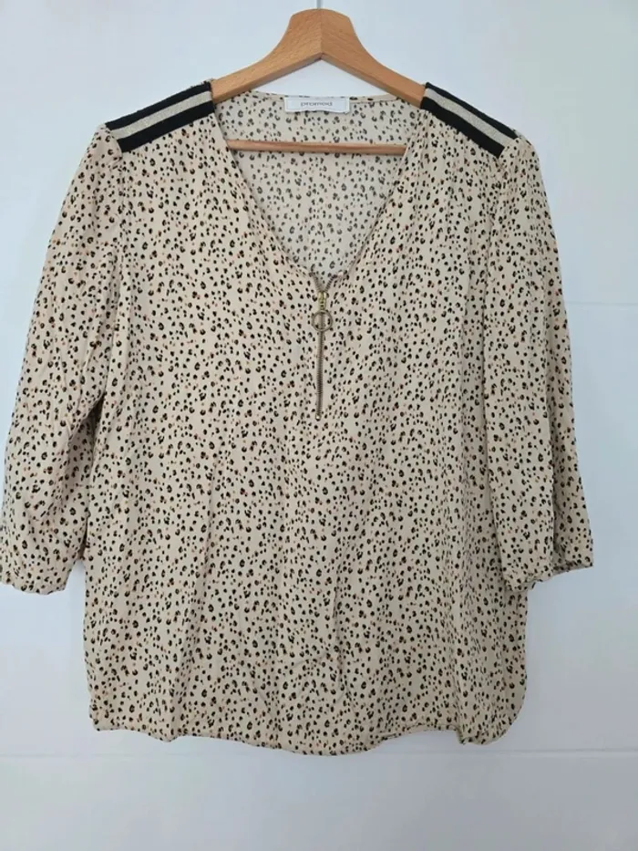 Chemisier beige promod