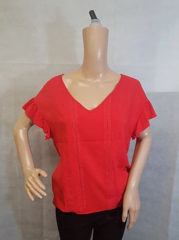 Cerise Blue - Blouse à manches courtes - Neuve !