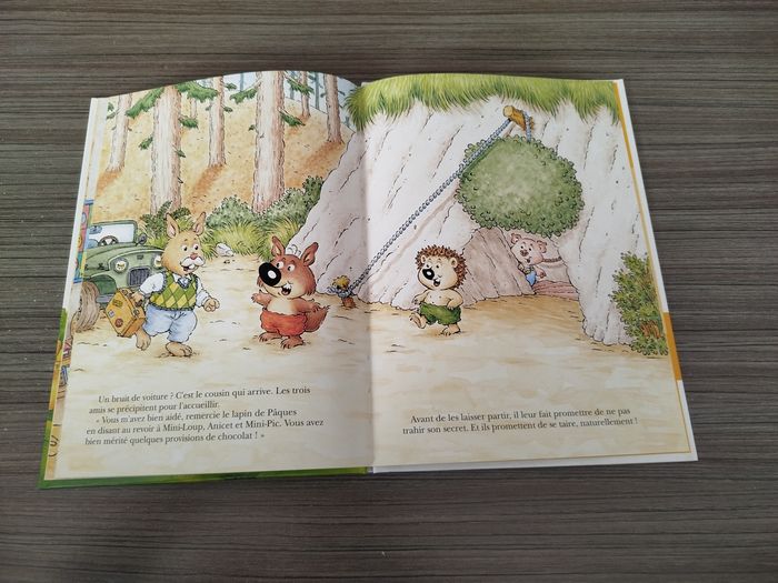 Mini-Loup et le lapin de Pâques - photo numéro 2