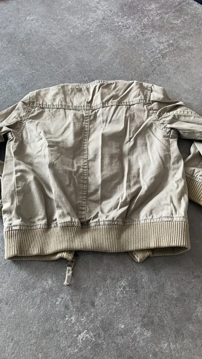 Veste fille kaki 4 ans - photo numéro 3
