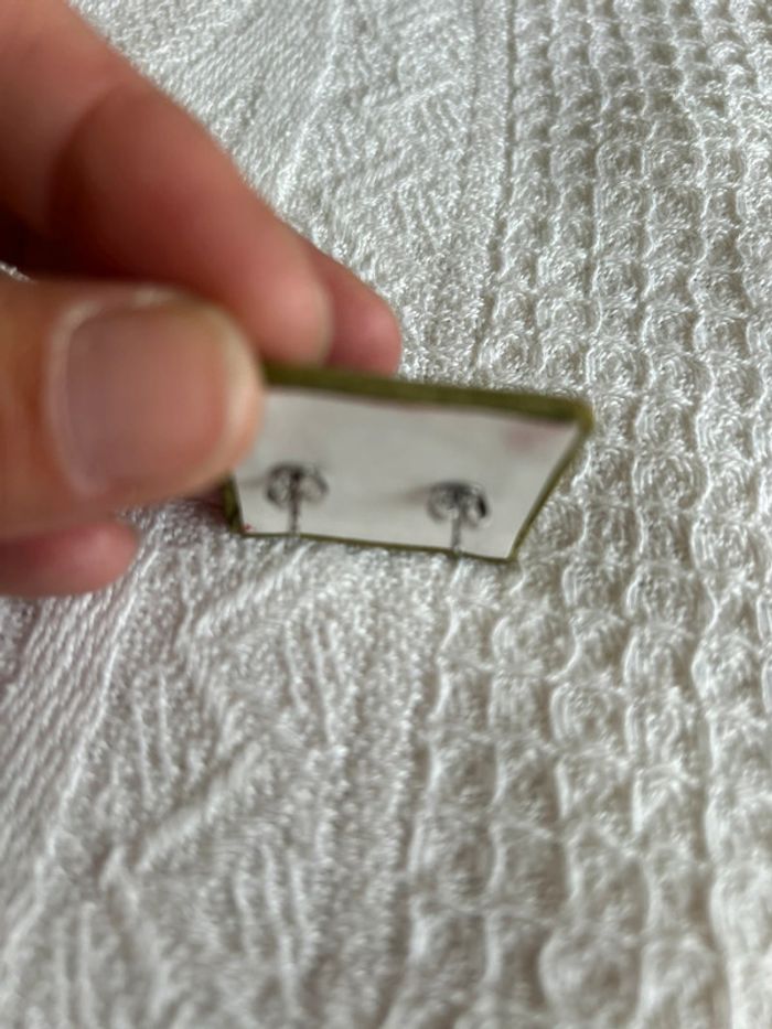 Boucles d’oreilles puces taureau - photo numéro 2