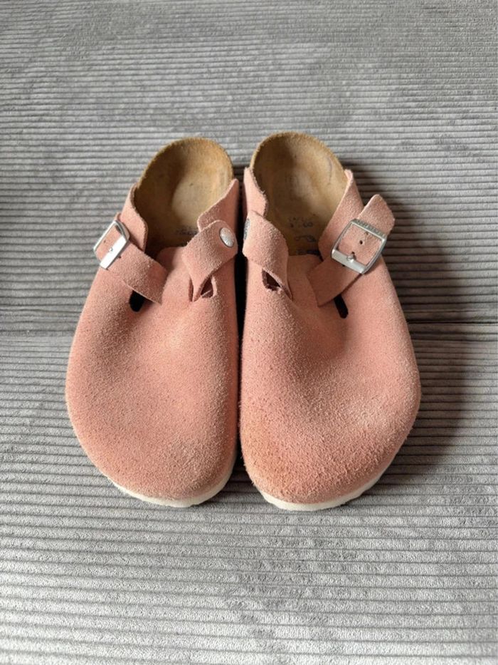 Birkenstock Boston rose / taille 38 - photo numéro 2