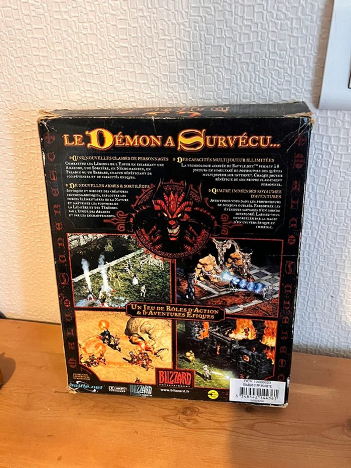 Diablo II big box pc - photo numéro 2