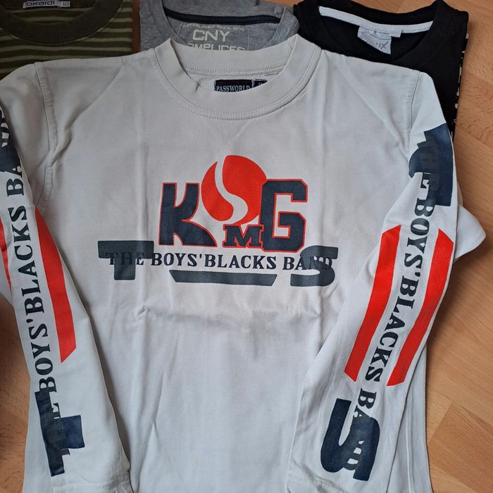 Lot de 5 tee-shirts manches longues 12ans #okaidi - photo numéro 2