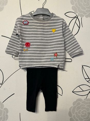 Ensemble 6 mois fille
