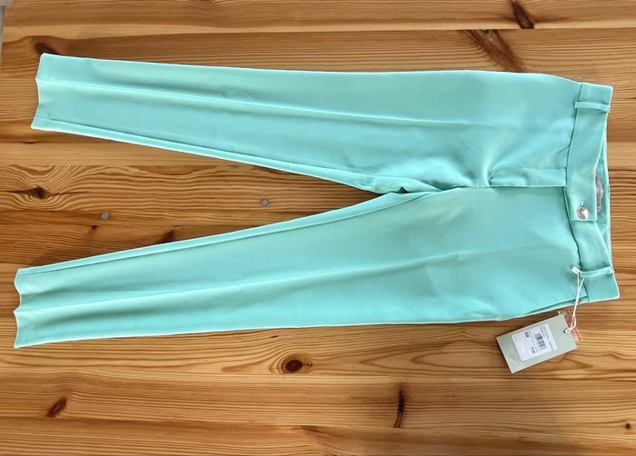 Rinascimento pantalon pantalone vert menthe clair taille XS 34 - photo numéro 4