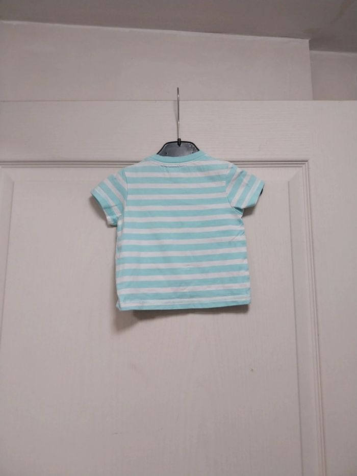 Tee-shirt bébé garçon 6 mois tex baby - photo numéro 2