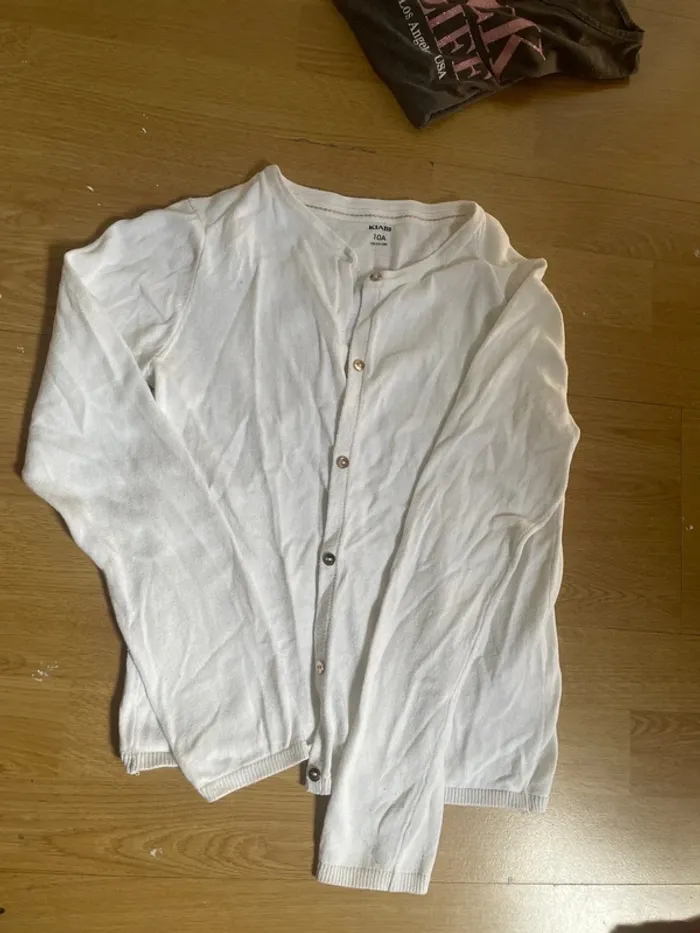 Gilet cardigan fille kiabi 10 ans