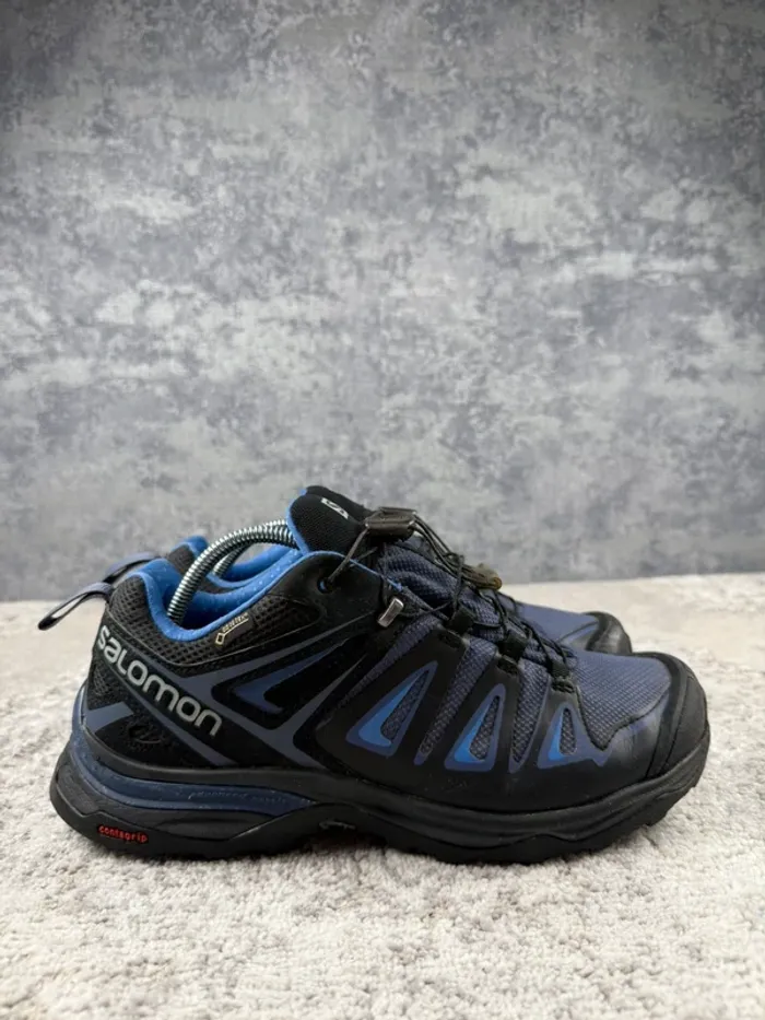 Salomon X Ultra 2 Gore-Tex - Black & Blue - photo numéro 3