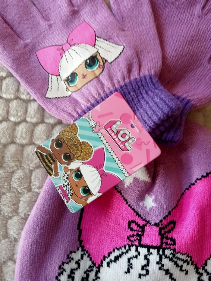 Bonnet + gants lol surprise - photo numéro 2