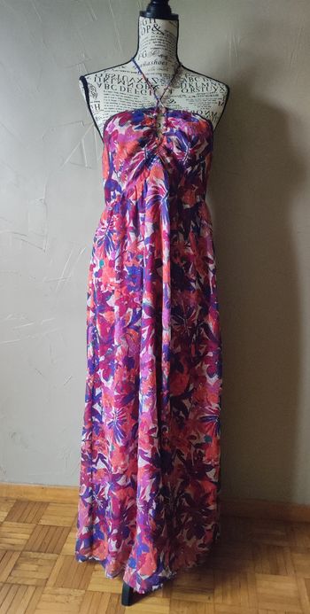 Robe estivale florale dos nu La redoute taille 40