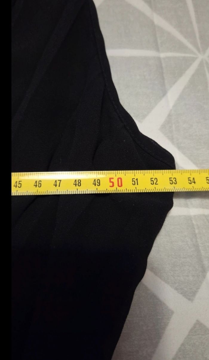 Robe longue plissée noire T.46/48 - photo numéro 4