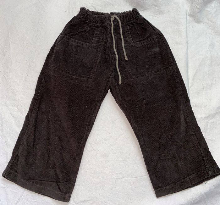 pantalon Alice à Paris velour 6 mois