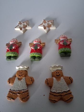 Lot d'ornement à coller Noël 🎅