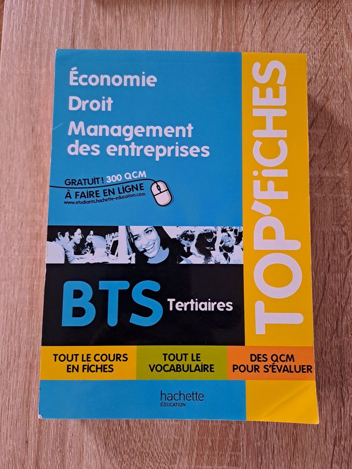 Livre Économie Droit Management des entreprises