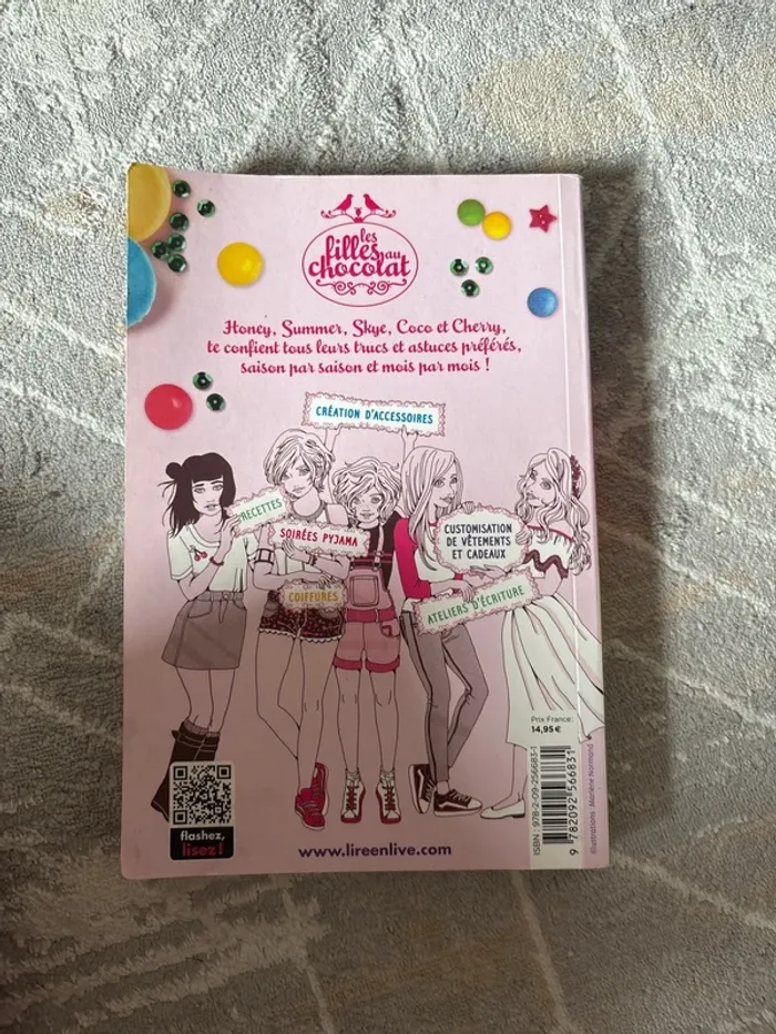 Livre 4 saisons avec les filles au chocolat - photo numéro 2