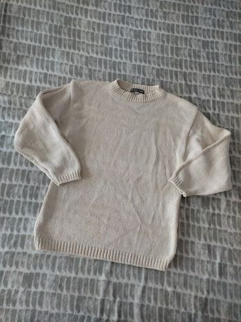 Pull coton rétro vintage large Naf Naf taille S 36