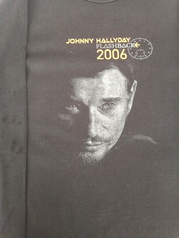 Tee-shirt manches longues Johnny Hallyday