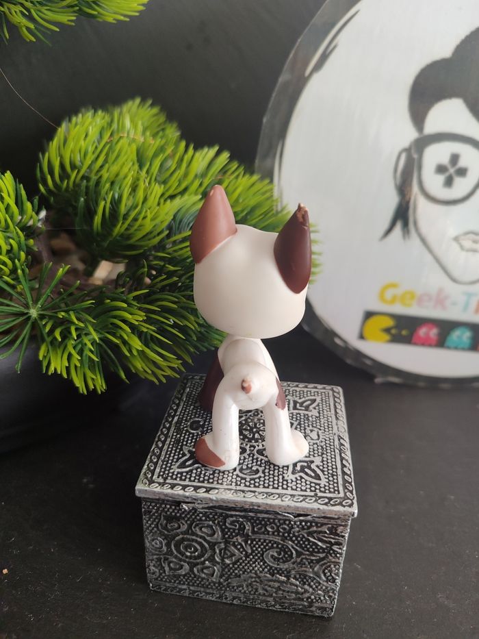 Littlest Petshop Pet Shop LPS Authentic  Authentique dog Great Dane 750 Danois - photo numéro 5