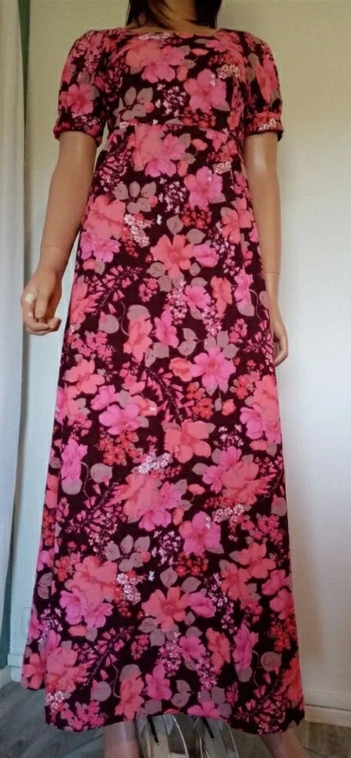 Dernier prix Superbe robe vintage 70's