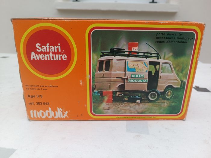 Rare Jouet de Collection Modulix – Safari Aventure Van RAID (Années 80) - photo numéro 7