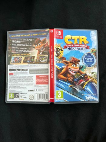 Jeu crash CTR switch