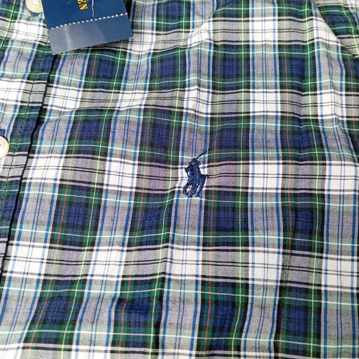 Chemise a Carreaux Ralph Lauren Pour Enfant Taille L 14-16 ans Avec Étiquette - photo numéro 3