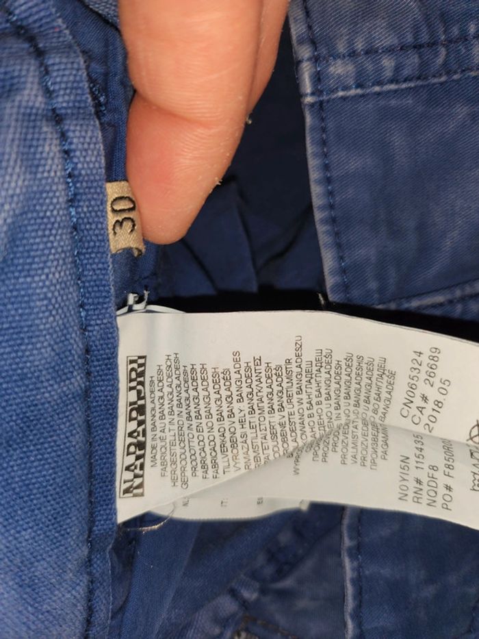 Pantalon Napapijri bleu - photo numéro 5