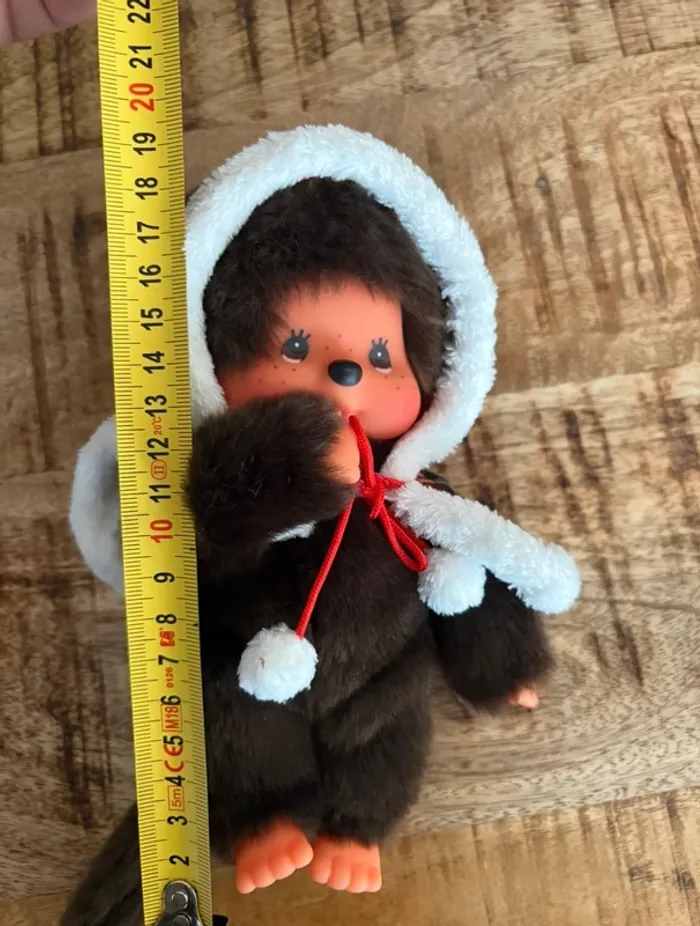 Peluche monchhichi hiver vintage - photo numéro 4