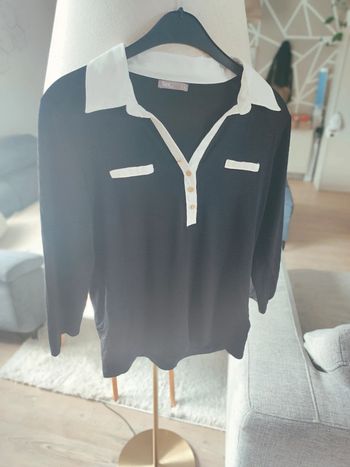 Haut col chemise T.L