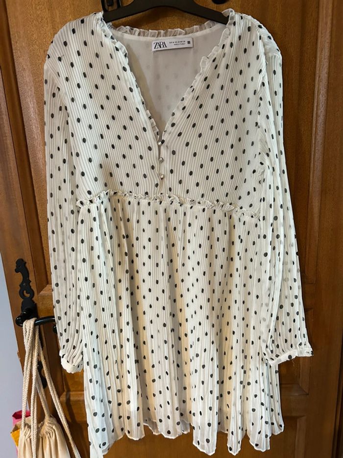 Robe à pois