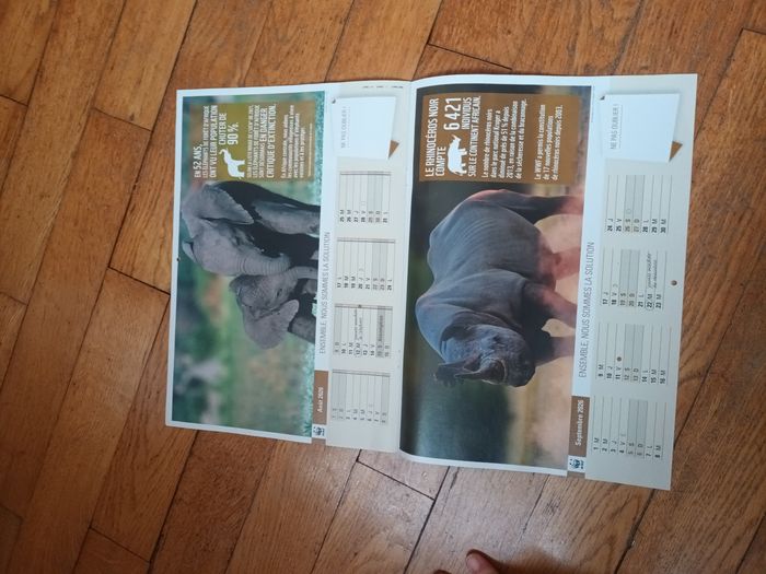Calendrier 2026 wwf animaux - photo numéro 4