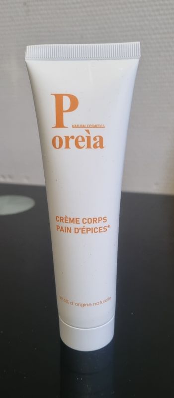 poreia crème corps pain d'épices 100ml