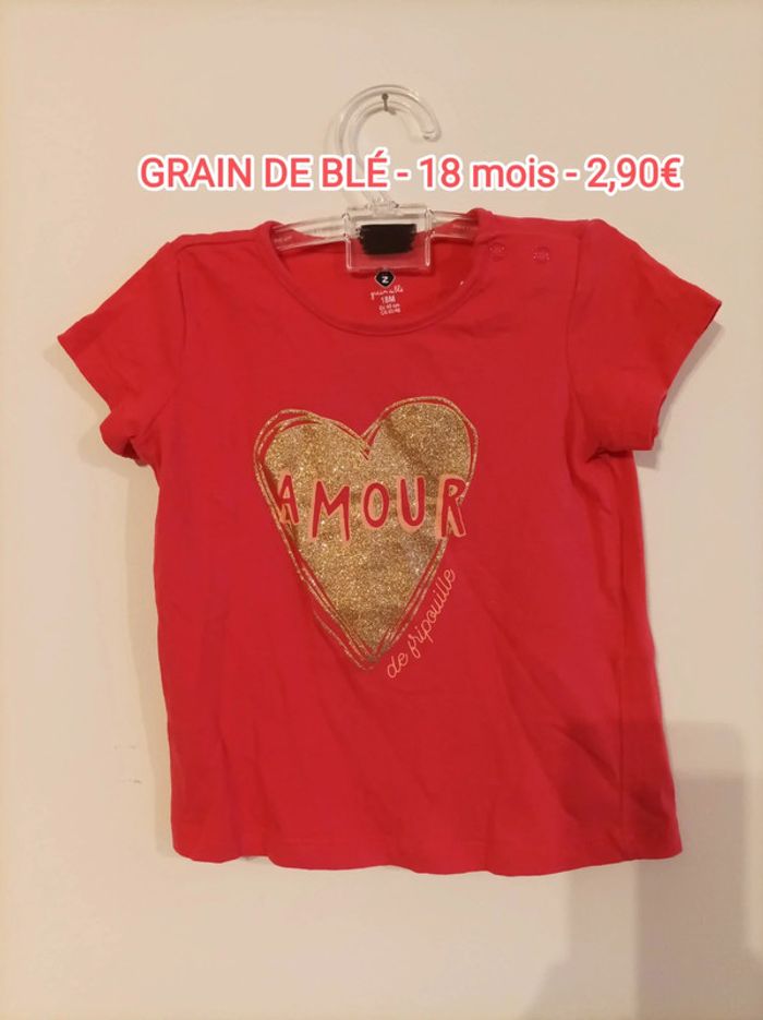 Tee-shirt MC (18 mois)