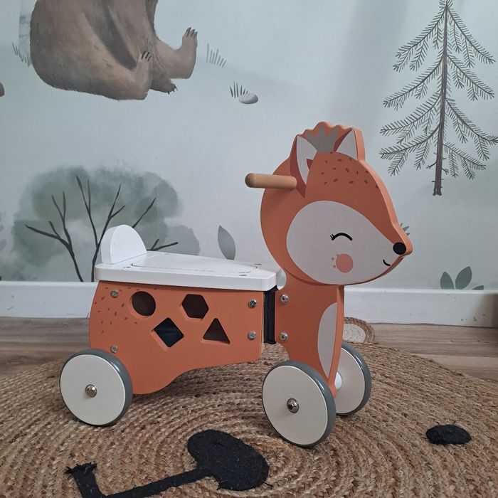 Cerf porteur à roulette Vertbaudet