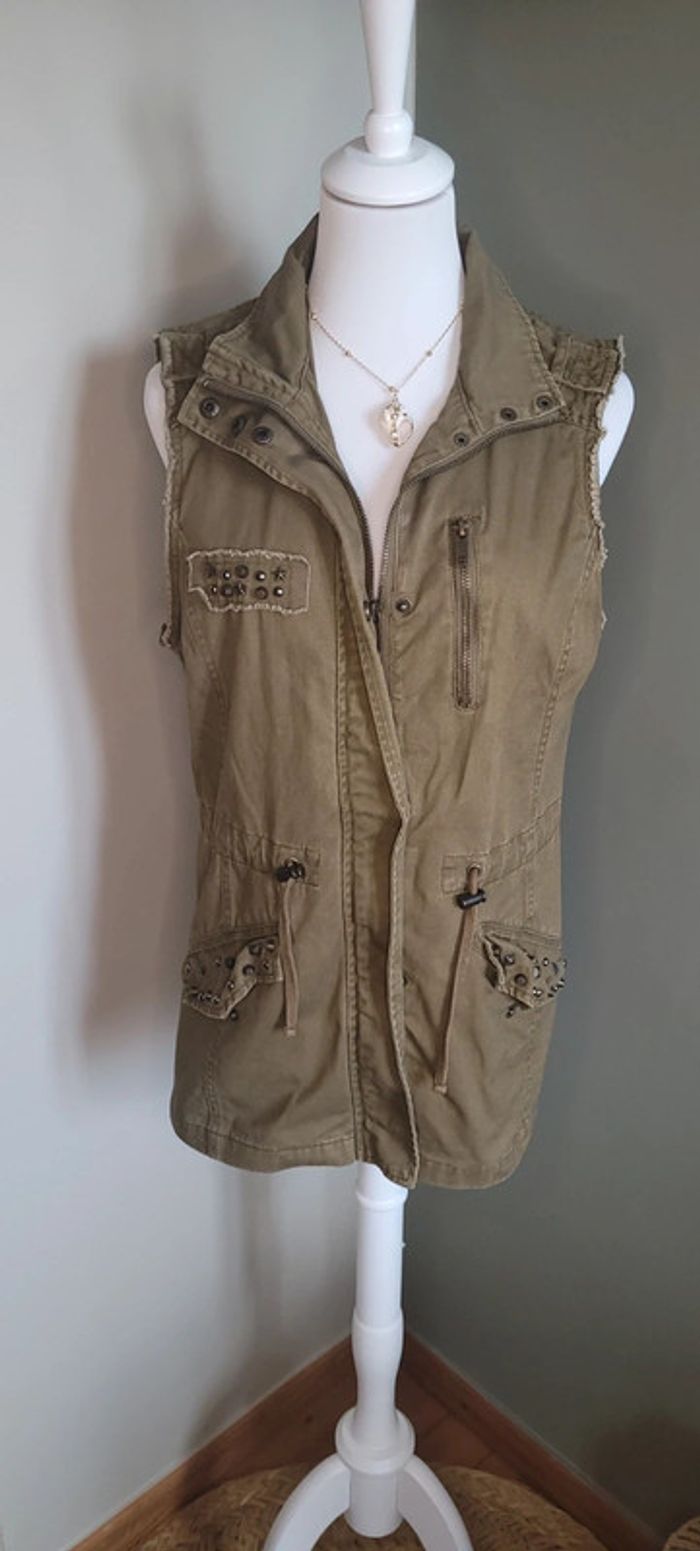 Jolie veste sans manches Coolcat Taille S - photo numéro 2