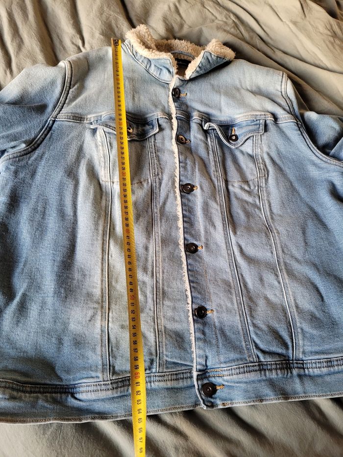 veste en jeans moumoute t46/48 ulla popken (20e) - photo numéro 8