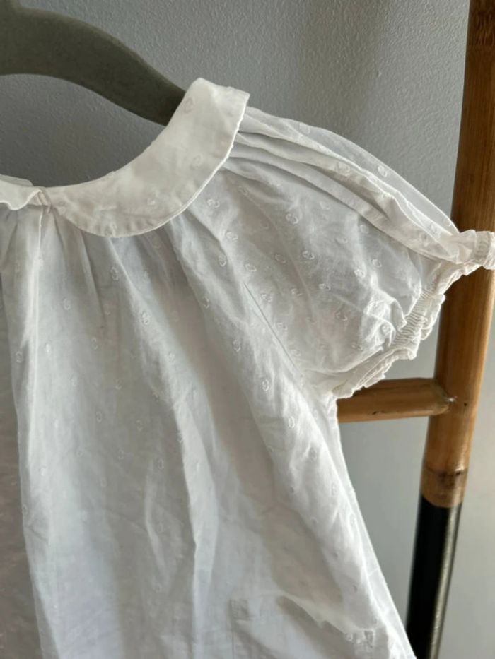 Robe en coton brodé Petit Bateau - Taille 18 mois - photo numéro 3