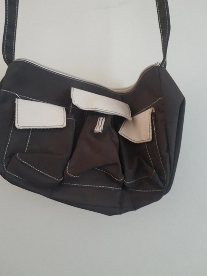 Sac à main bicolore - photo numéro 2