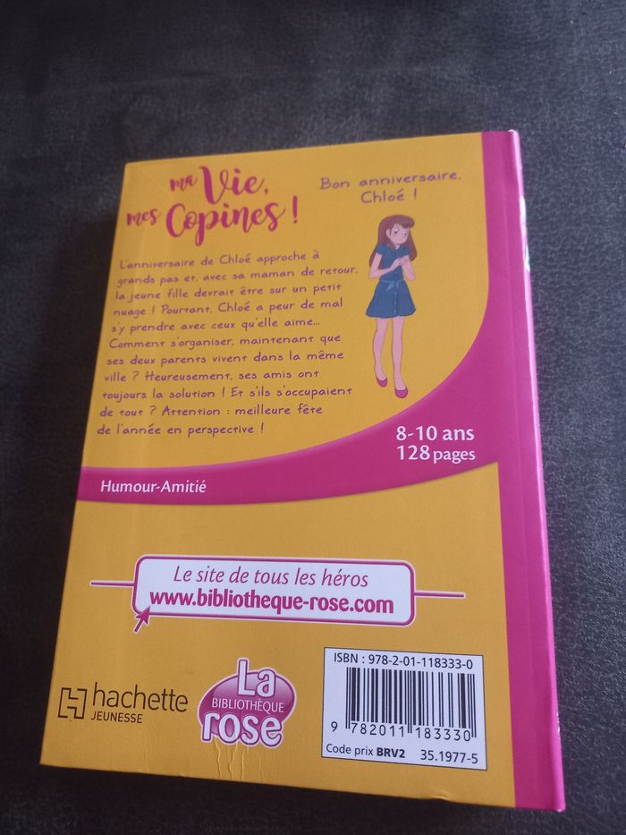 Livre bibliotheque rose ma vie mes copines tome 14 - photo numéro 2