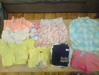 Lot vêtements été fille 5 ans 
