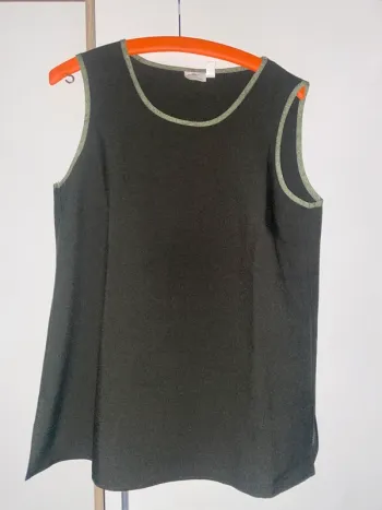 Ensemble femme vert kaki pantalon + top
