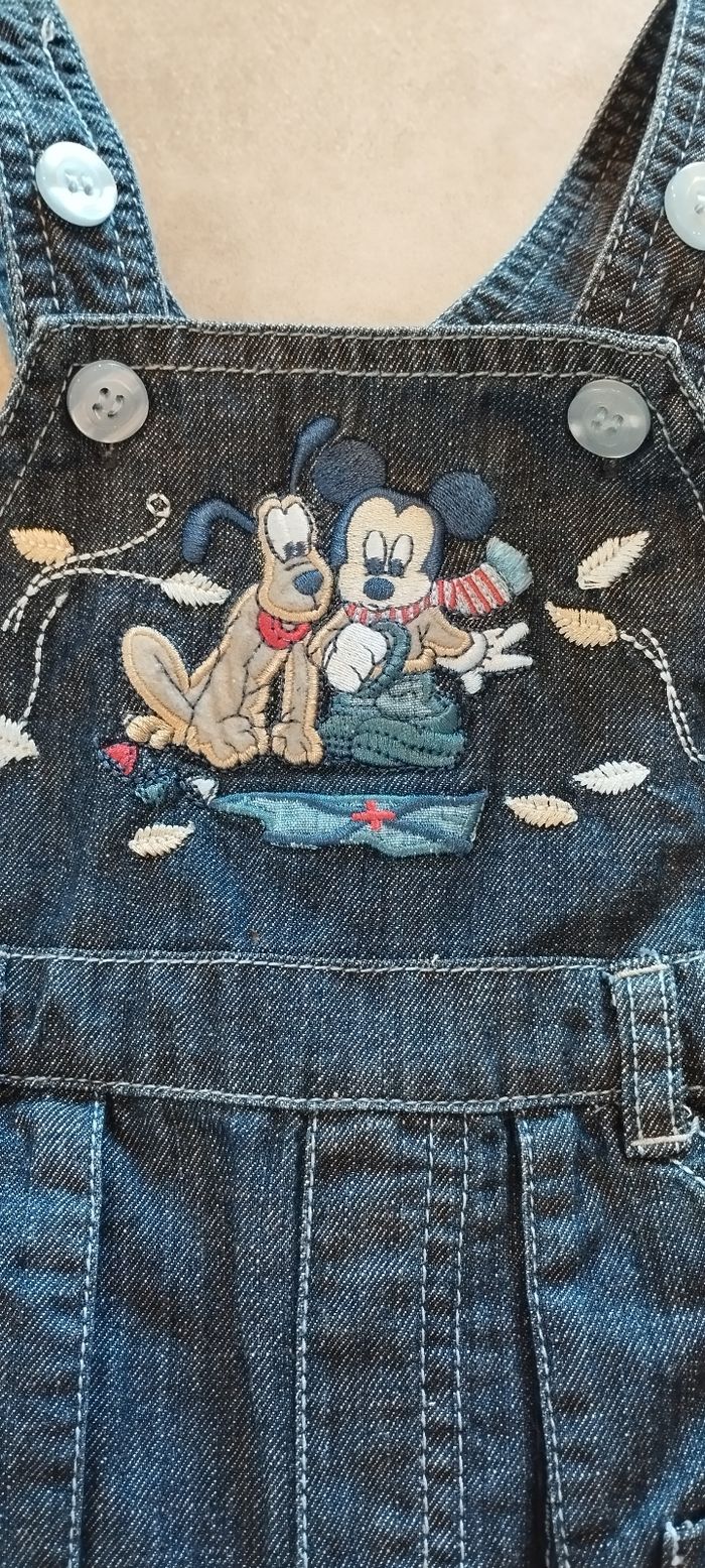 Salopette garçon 6/9 mois Disney store Mickey - photo numéro 2