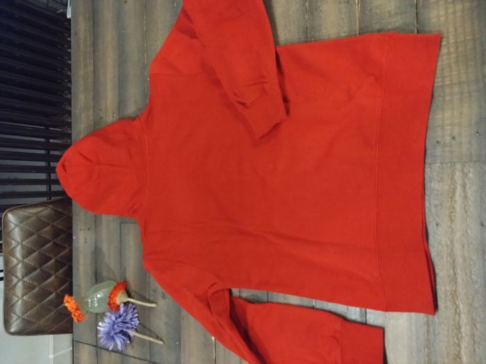 Sweat à capuche Jordan rouge garçon 12-13 ans – Très bon état - photo numéro 5